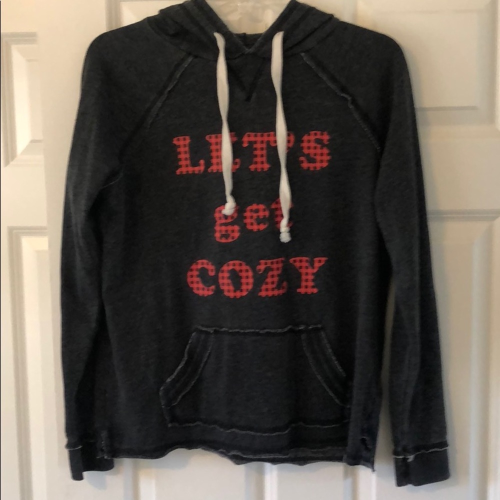Gray hoodie